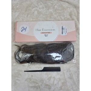 Sarla 22 Inch Invisible Wire Hair Extension Wavy‎ Dark Brown Golden Blonde 4BH27